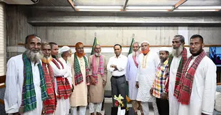 ডেপুটি  স্পিকারের সঙ্গে প্রান্তিক কৃষক প্রতিনিধিদলের সাক্ষাৎ